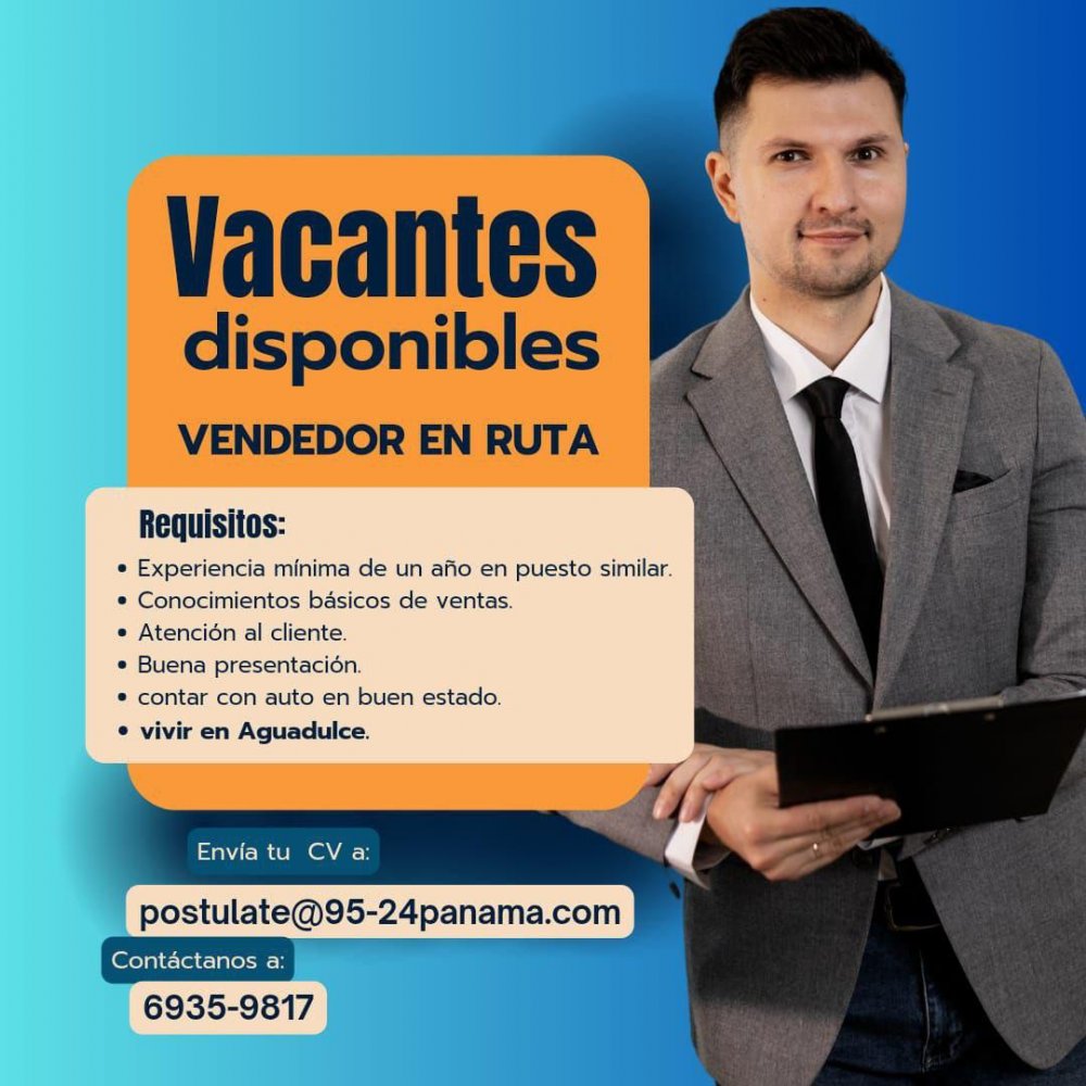 Vendedor en Ruta
