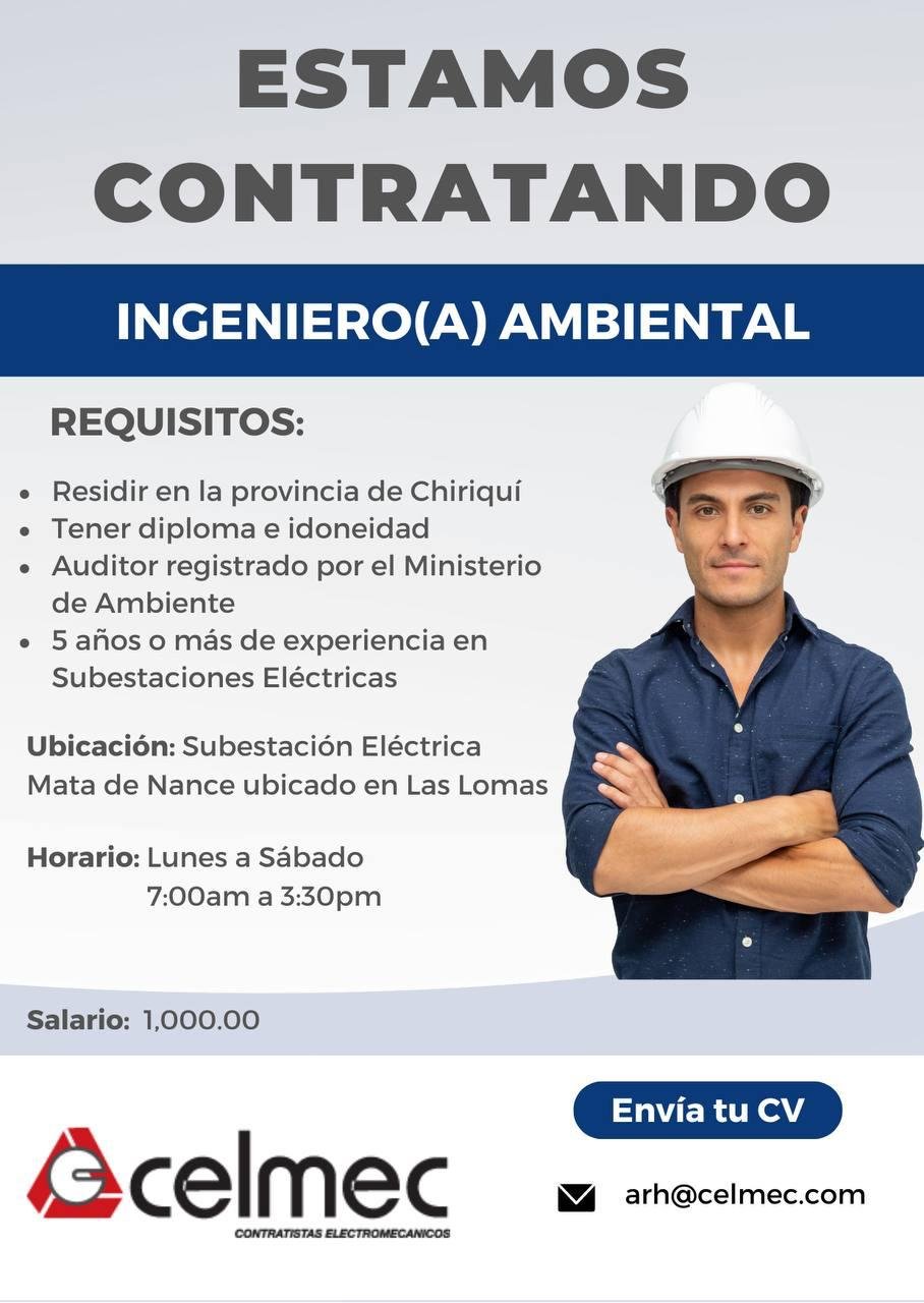 Ingeniero(a) Ambiental