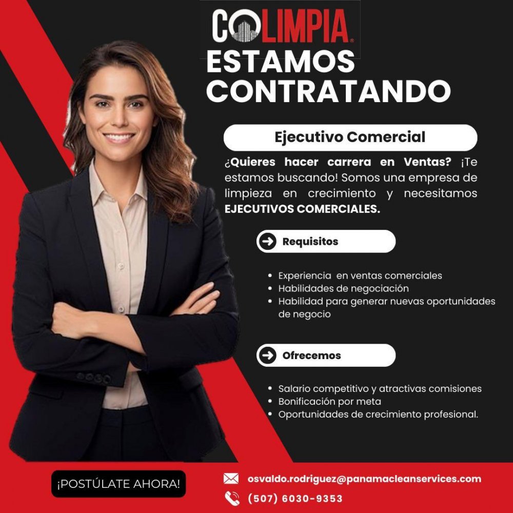 Ejecutivo Comercial