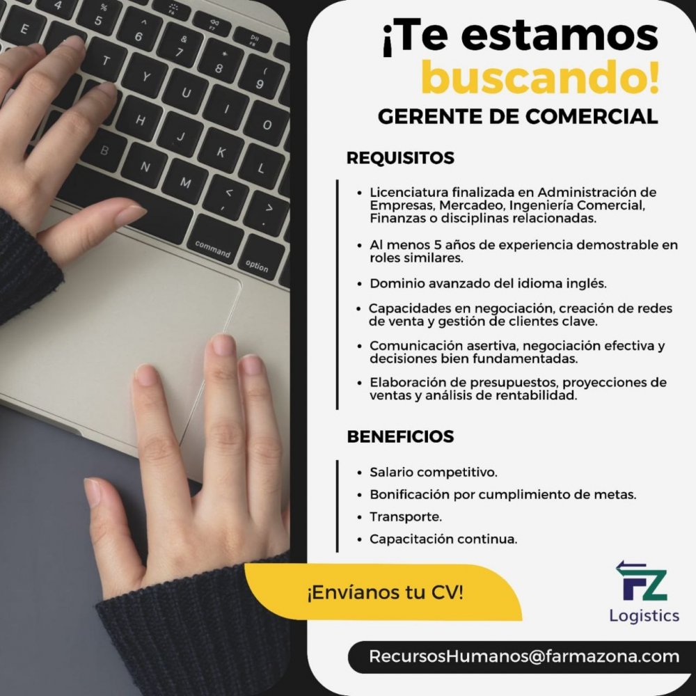 Gerente Comercial
