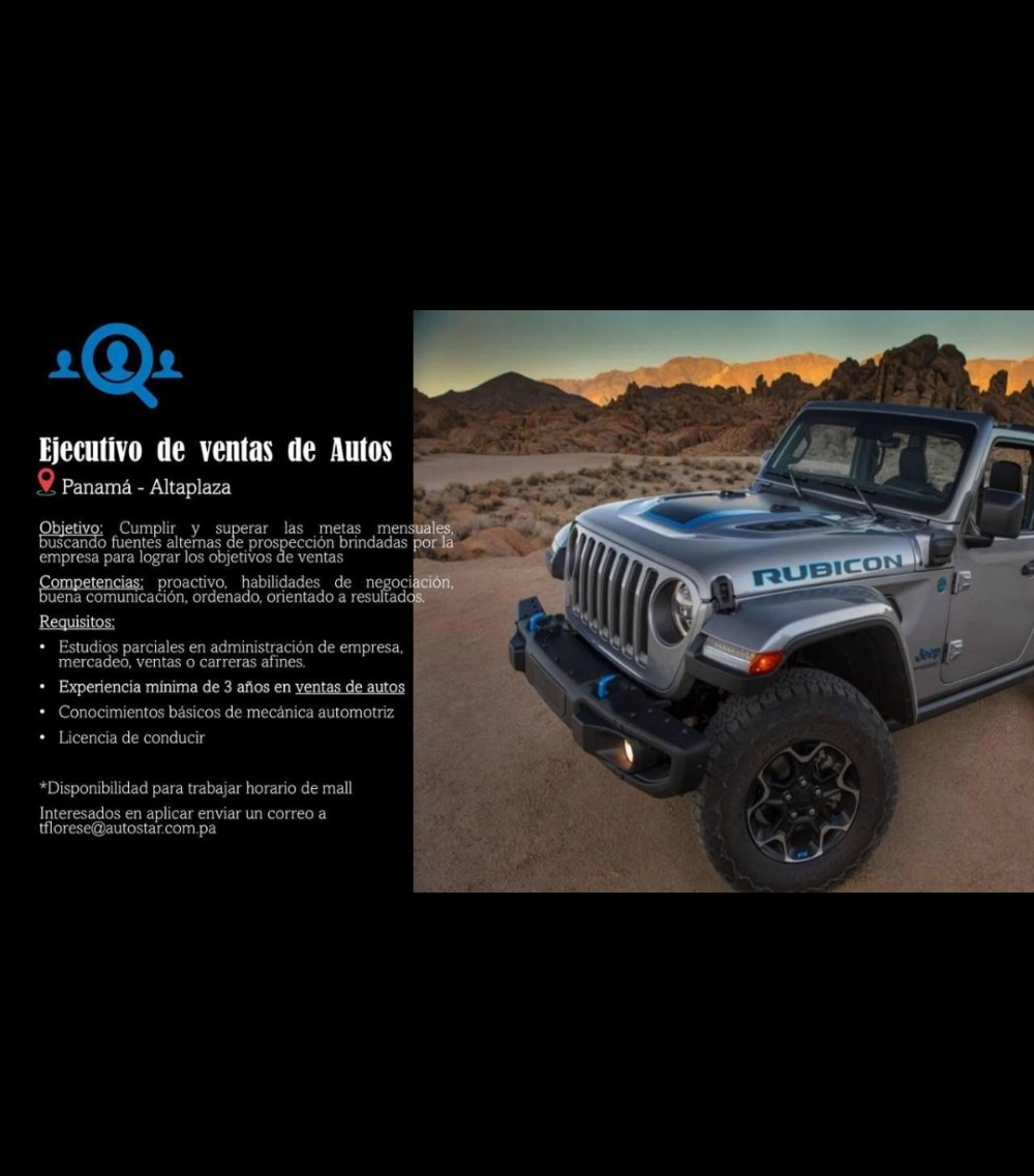 Ejecutivo de ventas de Autos