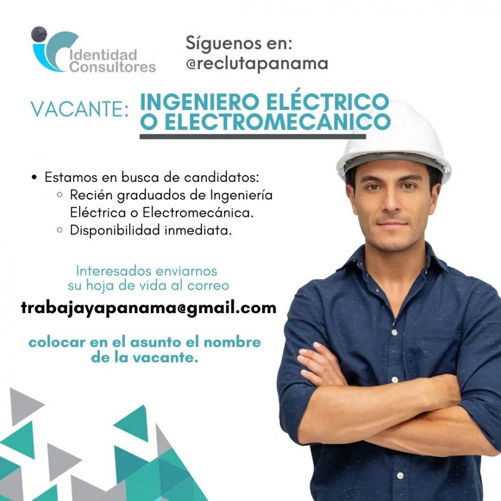 Ingeniero Eléctrico o Electromecánico