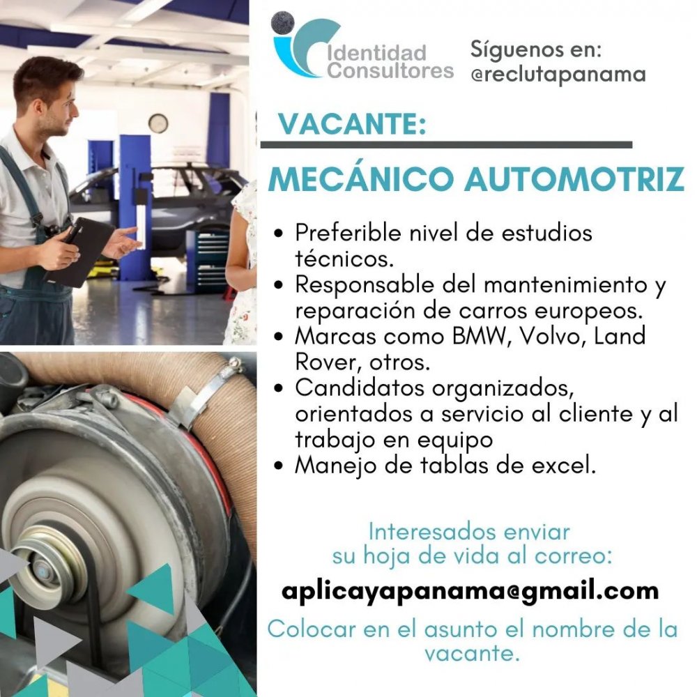 Mecánico Automotriz